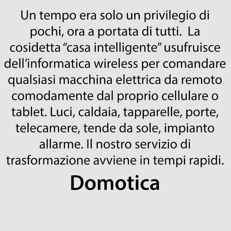 Domotica_TESTO